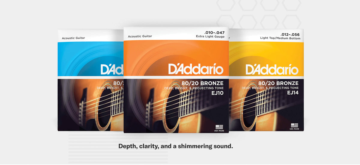 D addario Phosphor Bronze Acoustic Guitar Strings