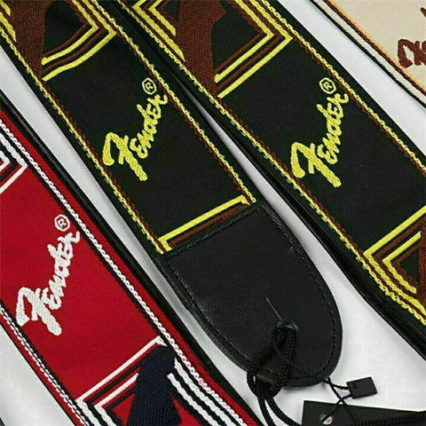 Embroidered Fender Guitar Strap